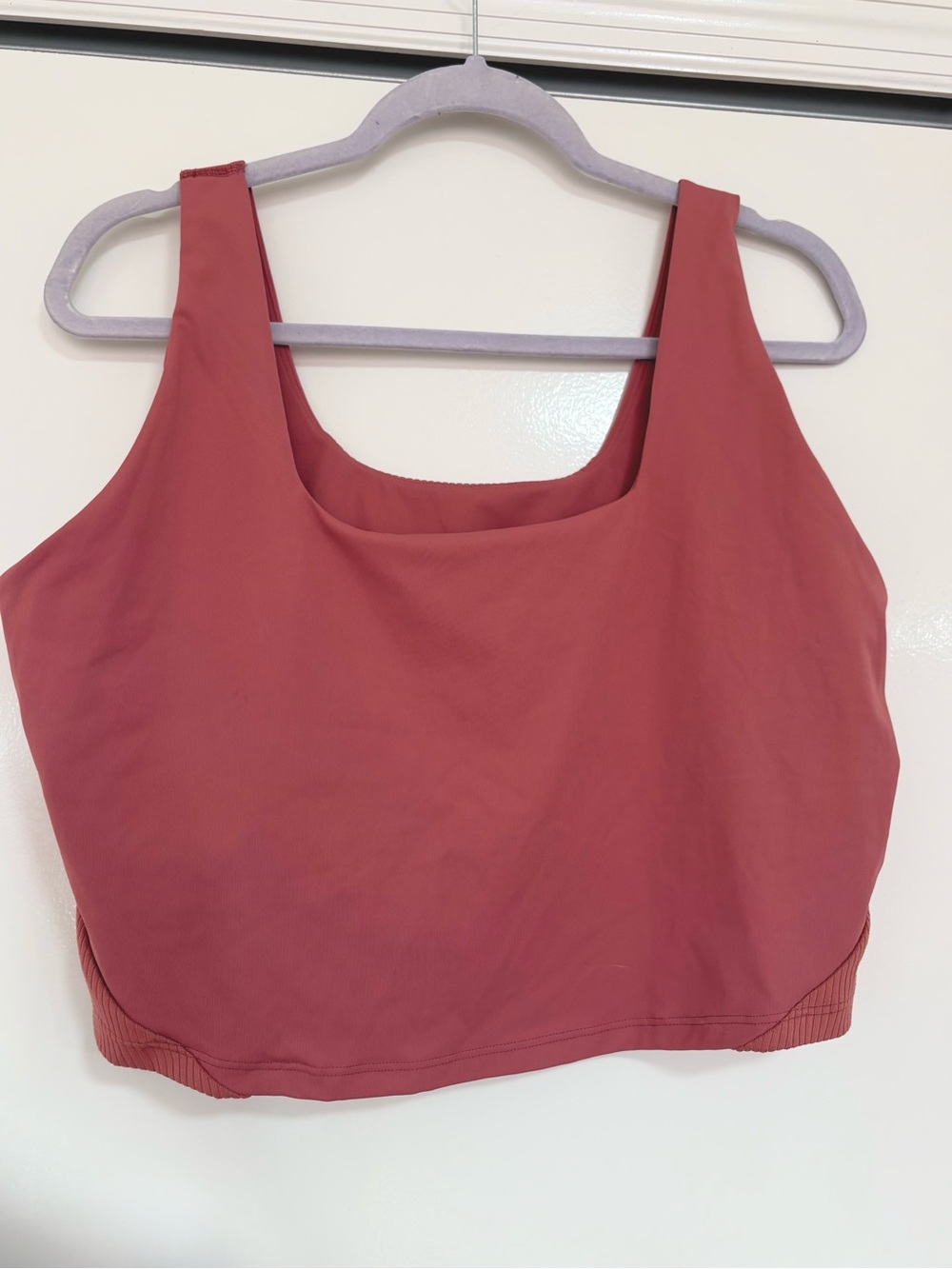 Peachy Old Navy Longline Sports Bra w Square Neck - XXL